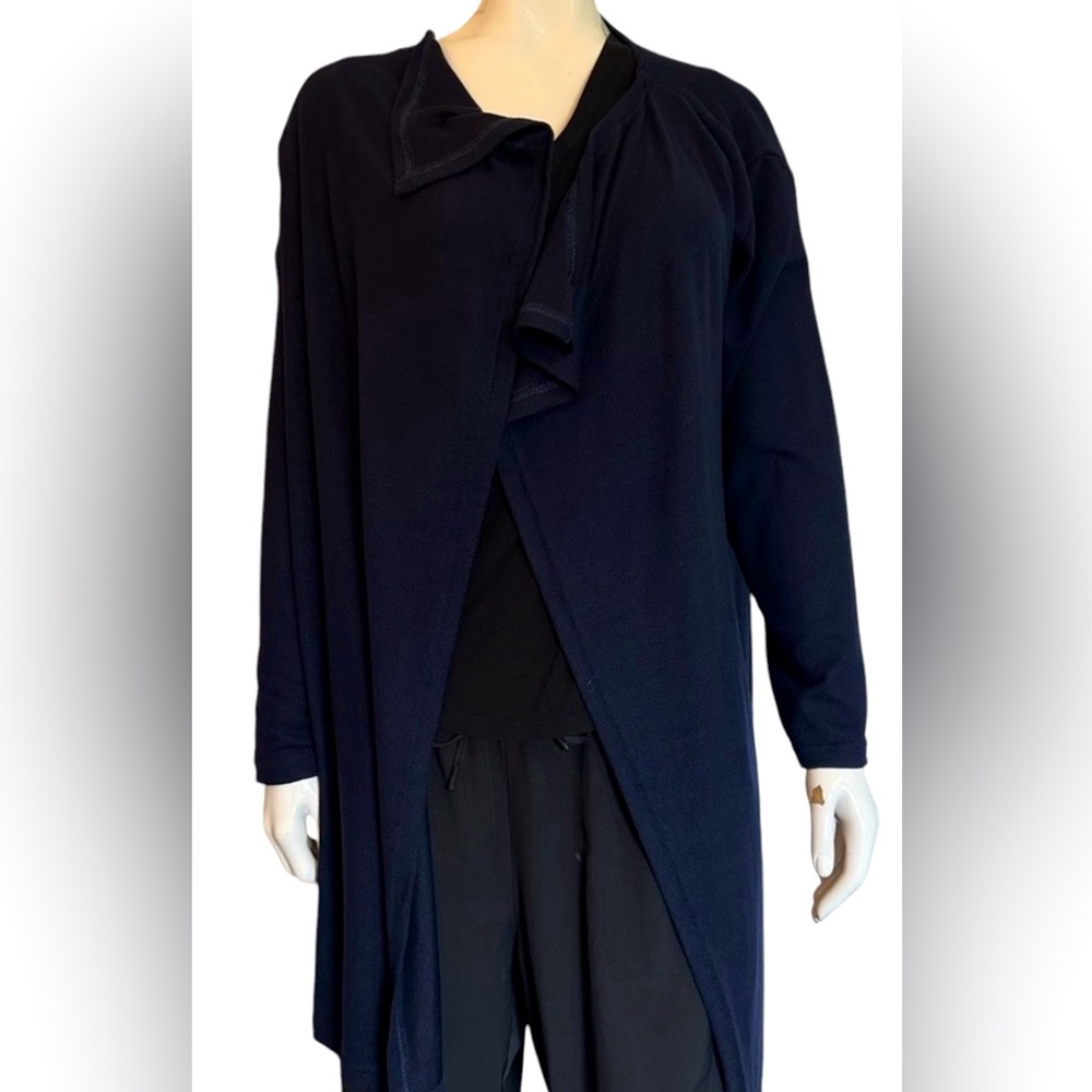 NWT FADE WOMEN CARDIGAN DARK BLUE SIZE MEDIUM